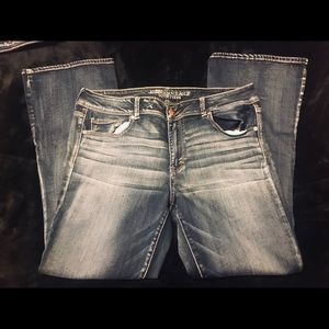 Size 18 America eagle kick boot jeans